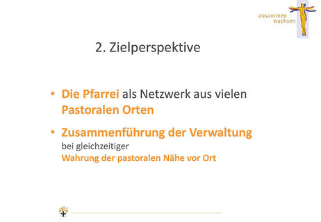 Strategische Ziele zur Ausrichtung der Pastorale zusammen wachsen